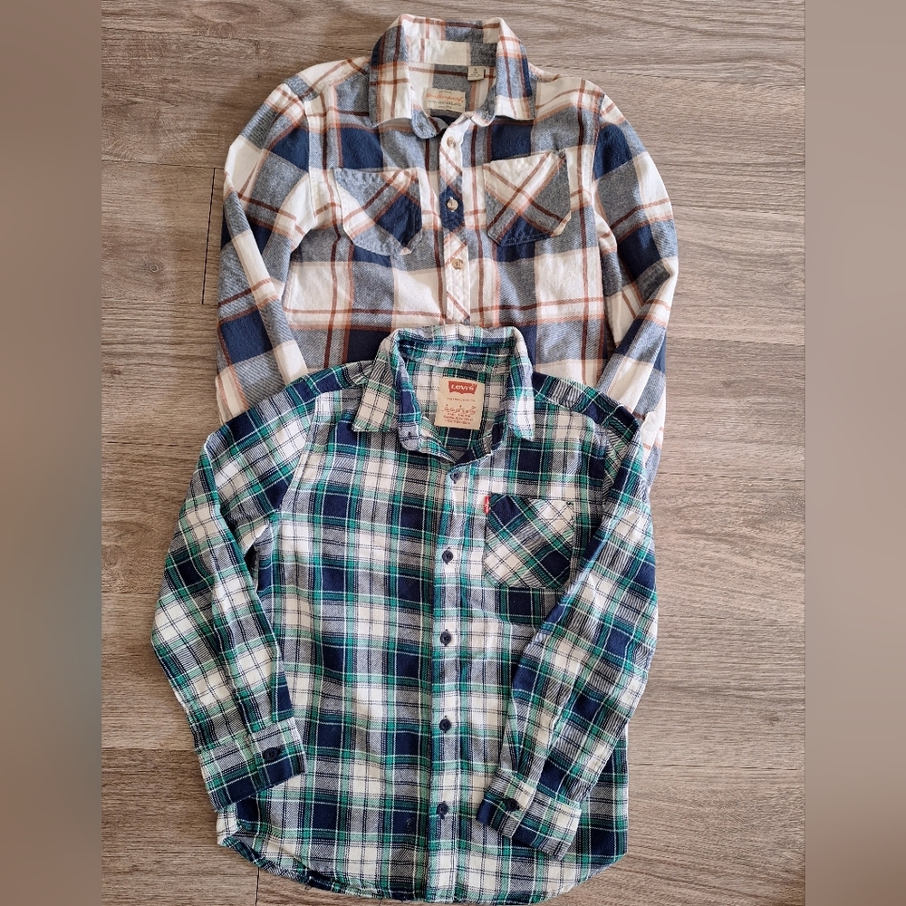 Boy Size 8 Button Up Bundle